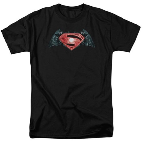 Batman v Superman: Dawn of Justice Industrial Logo T-Shirt
